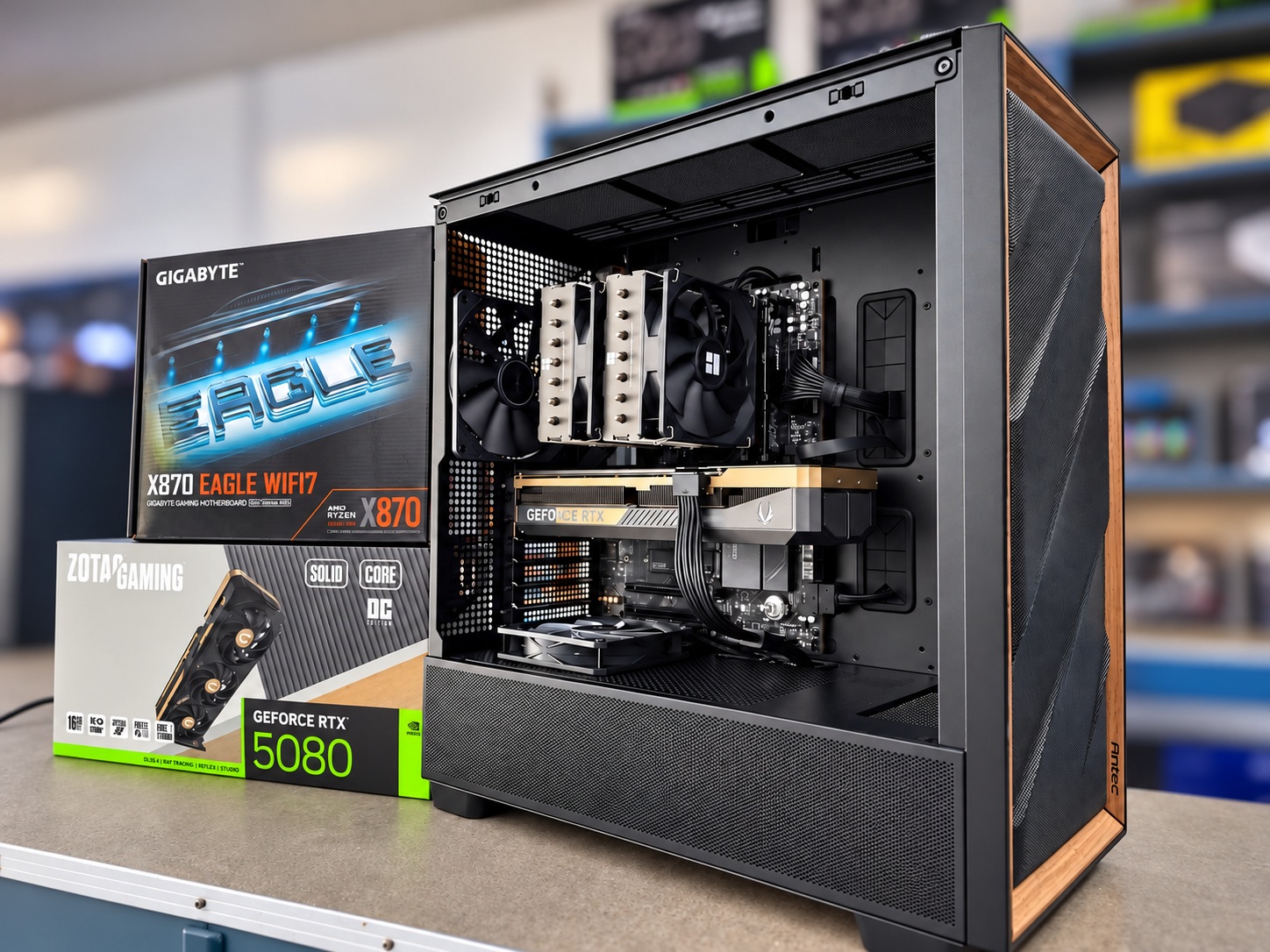 High-performance creator workstation
