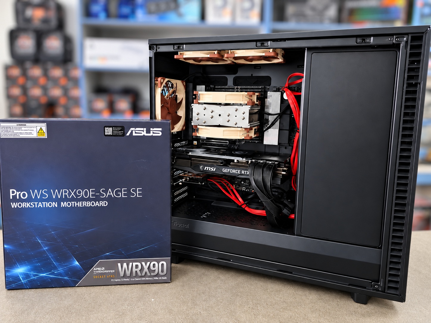 Storage and media workstation